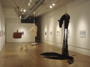 Installation of Eck's "Rendering the North"