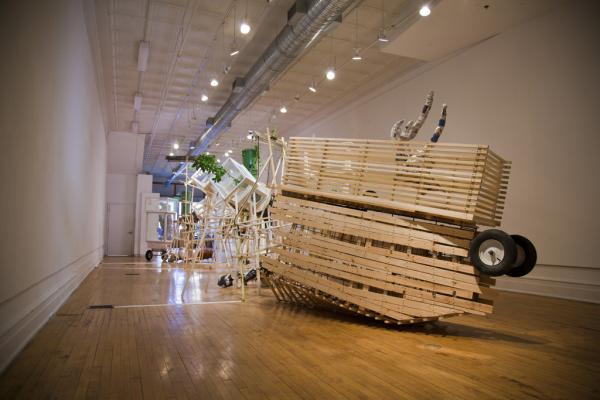 Greg Stewart, Engine of Bones Man the Handyman, photo by Harrison Menich
